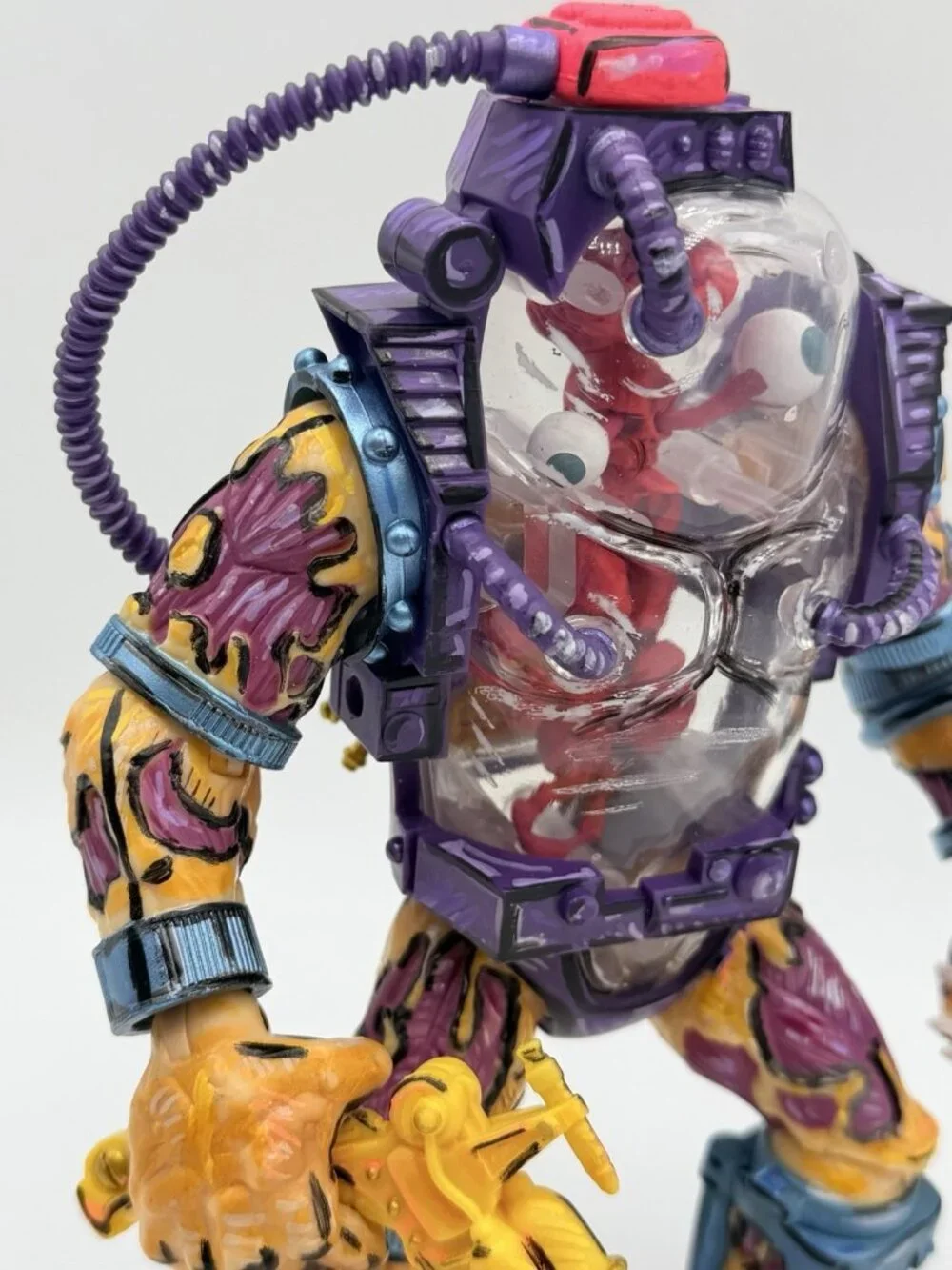 Super 7 Mutagen Man 7” Custom Painted Teenage Mutant Ninja Turtles